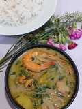 Kari Hijau ala Thai Seafood & Enoki