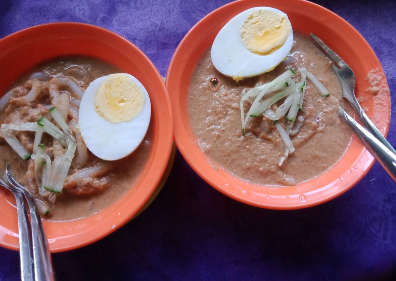 Sup dingin Laxa Beku Zurahomemade