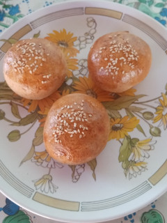 Una foto de Bollos rellenos de queso crema