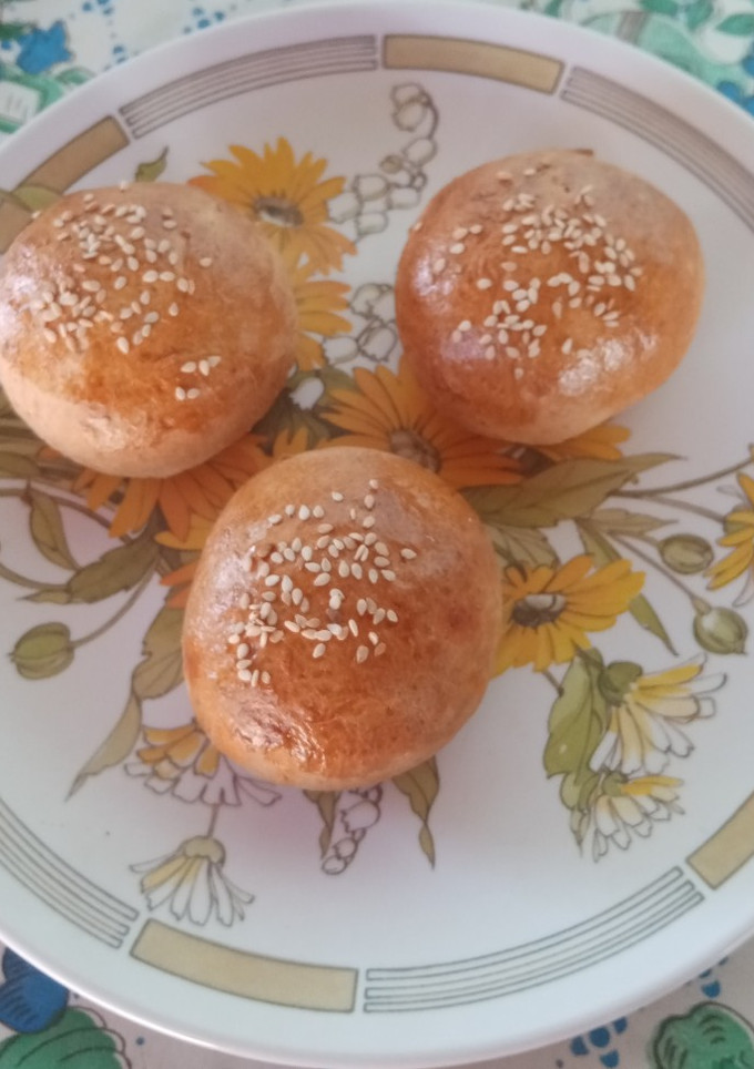 Una foto de Bollos rellenos de queso crema