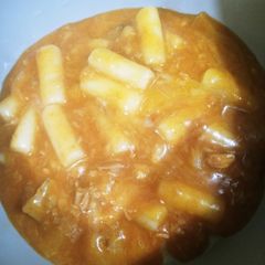 A picture of Chinese Tteok-Bokki Soup.