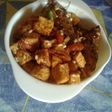 Oseng tahu vs ikan pari (iwak Pe)