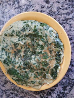 Una foto de Tortilla de acelga