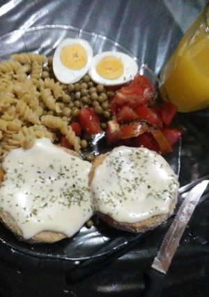 Una foto de Hamburguesas de zapallo