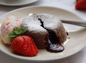 Foto resep Lava Cake tepung Beras (gluten free)
