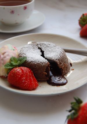 Foto resep Lava Cake tepung Beras (gluten free)