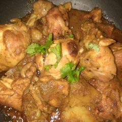 A picture of Coriander chicken.