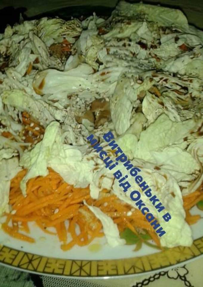 Салат з капусти та моркви