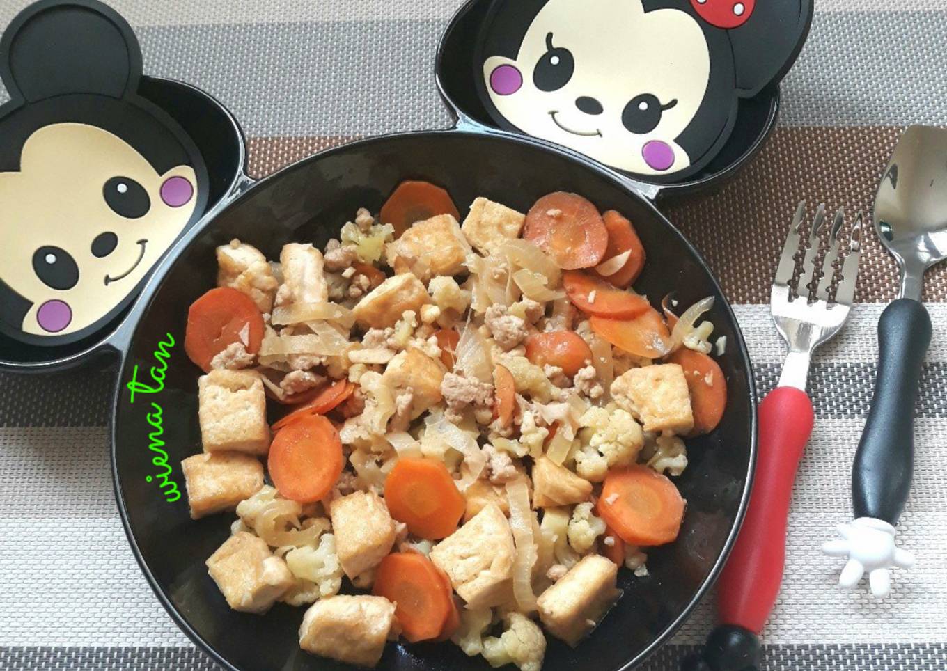 Ayam cincang Tahu Kecap | Mpasi 1y+