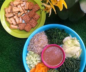 Mudahnya Memasak Pecel sayur lengkap Enak Sempurna