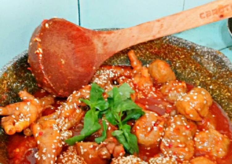 Resep Ceker Super pedas | Rahasia Menyiapkan Ceker Super pedas Anti Gagal