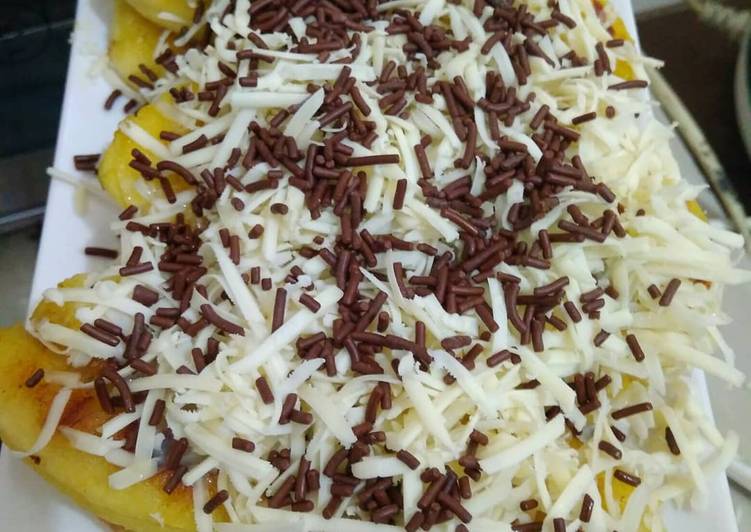 Pisang Coklat Keju