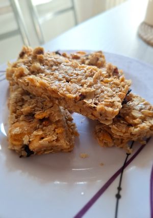 Una foto de Barras de cereal súper fáciles 😊