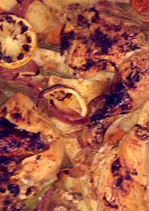 صورة لوصفة صينية دجاج بالبطاطا 😋😍