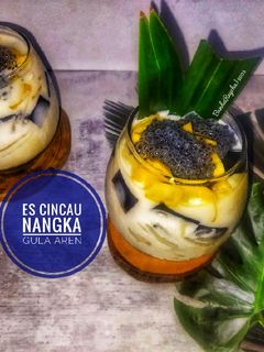 Foto resep 628. 🍧 Es Cincau Nangka Gula Aren