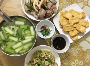 Hình của món Sung muối sổi ngon bá cháy.
