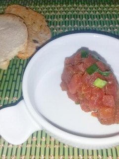 Una foto de Tartar de atún