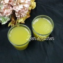 A picture of Pineapple and Honey Juice.