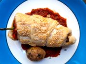 Una foto de elotes mexicano