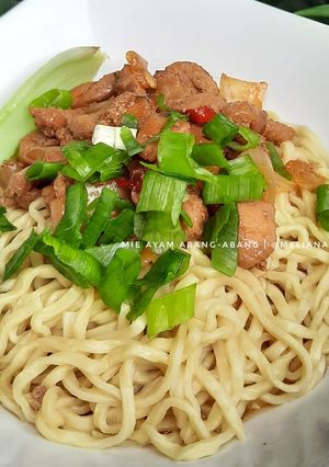 Foto resep Mie Ayam Abang-Abang Gerobak Biru