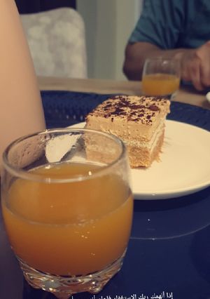 صورة لوصفة حلى بارد للقهوه