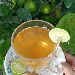 A picture of Gondhoraj Lemon ginger honey Tea.