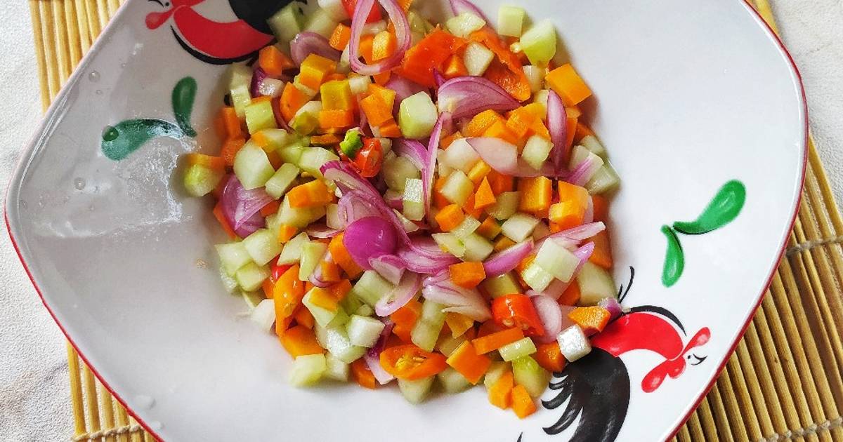 Resep Acar Timun Wortel (Mentah) oleh Reni Nuraini Cookpad
