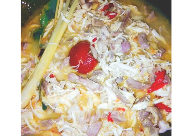 Resep 36. Dada &amp; Ampela Ayam Suwir Pedas Manis, Enak Banget