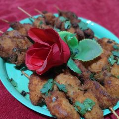 A picture of Chicken Tikka stick boti.