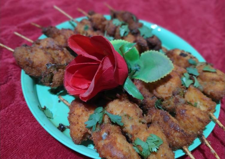 Simple Way to Make Ultimate Chicken Tikka stick boti