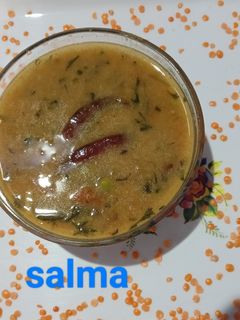 A picture of Masoor Dal Tadka.