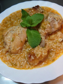 Una foto de Arroz con pollo