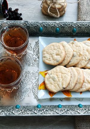 عکسی از دستور شیرینی کشمشی