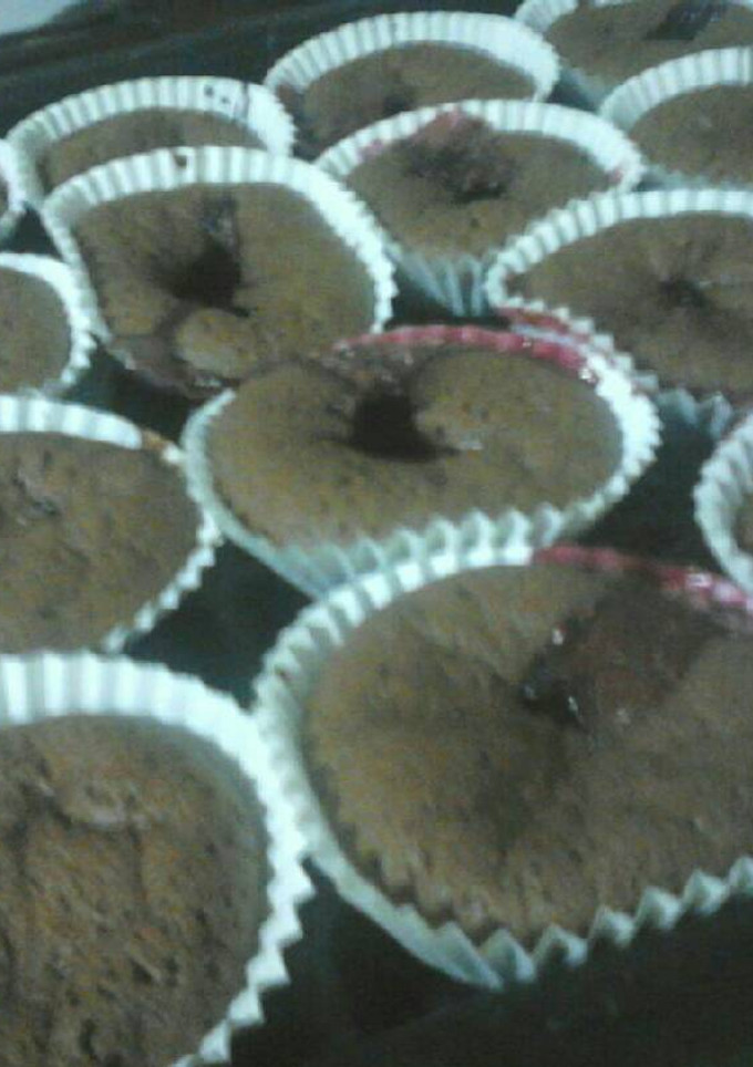 Una foto de Magdalenas chocolatientas