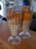 Mote con huesillo y panela