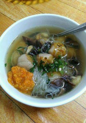 Foto resep Bakso jamur (tekwan jamur)