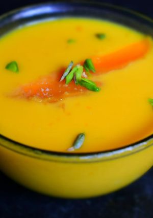 A picture of Mango Custard.