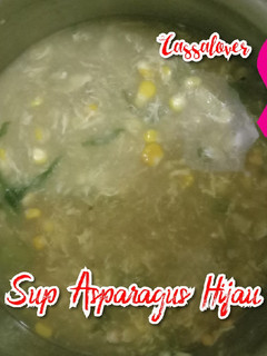 Foto resep Sup Asparagus Hijau
