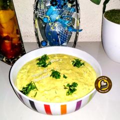A picture of Pahadi Raita Or kakdi Raita Or Cucumber raita.