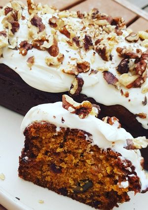 Une photo de Carrot cake façon Starbucks