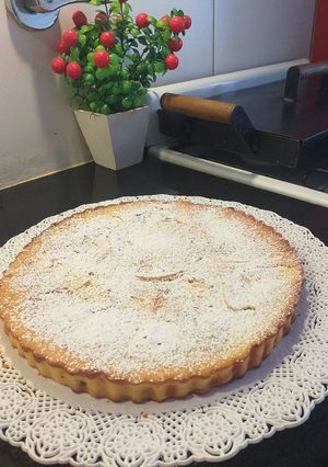 Una foto de 👩‍🍳Tarta de manzana 🍎🍏
