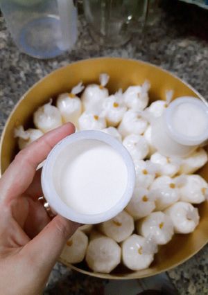 Hình của món Sữa chua dẻo.