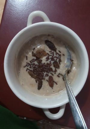 Foto resep Oatmeal moka manis untuk ibu hamil