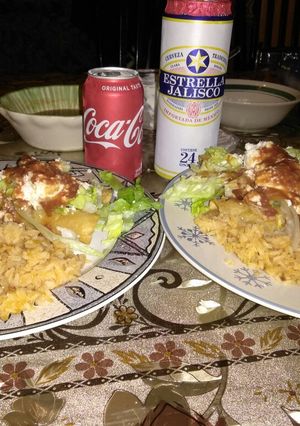 A picture of Rolled Chicken Tacos.