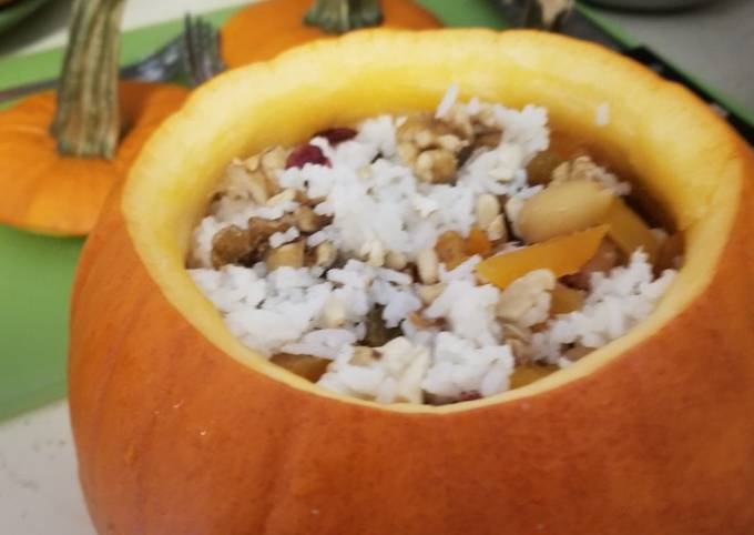 Simple Way to Make Quick Stuffed pumpkin