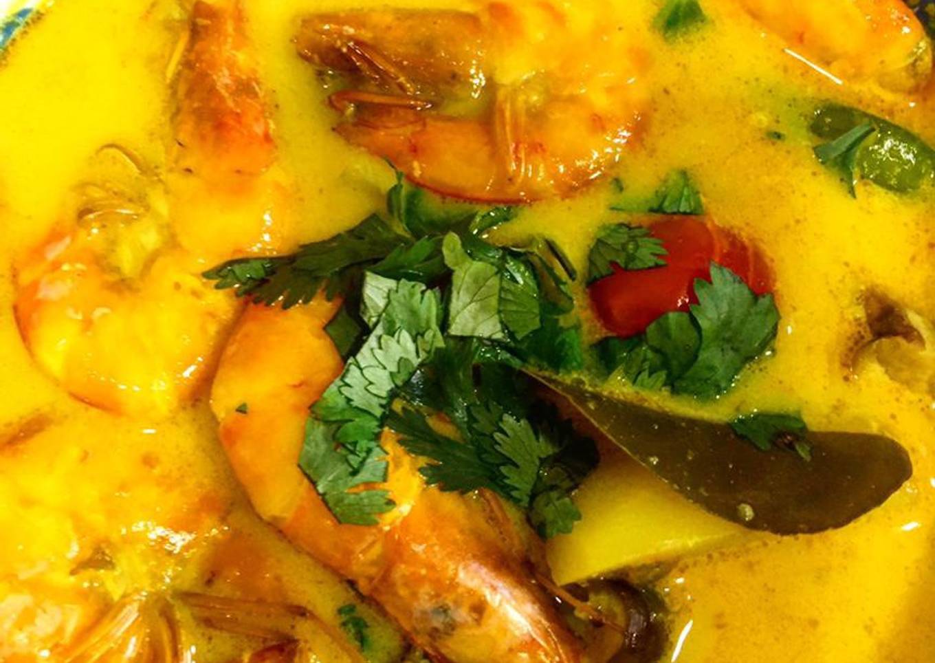 Resepi Udang Masak Lemak Thai yang Memang Lazat dan Gampang