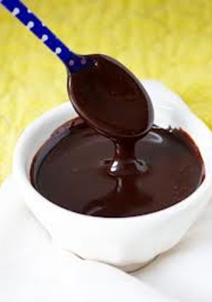 صورة لوصفة تحضير صوص الشوكولا