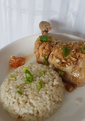 Foto resep Hainanese Chicken Rice (Nasi Hainan)