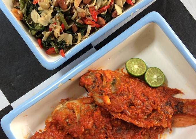 Anti Ribet, Bikin Ikan Balado &amp; Tumis Kangkung Kecombrang Wajib Dicoba