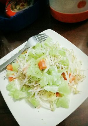 Hình của món Salad su su.